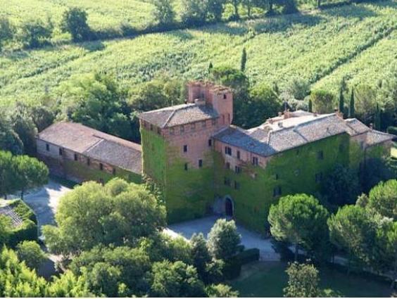 מונטרוני ד'ארביה Castello Di San Fabiano Guest House מראה חיצוני תמונה